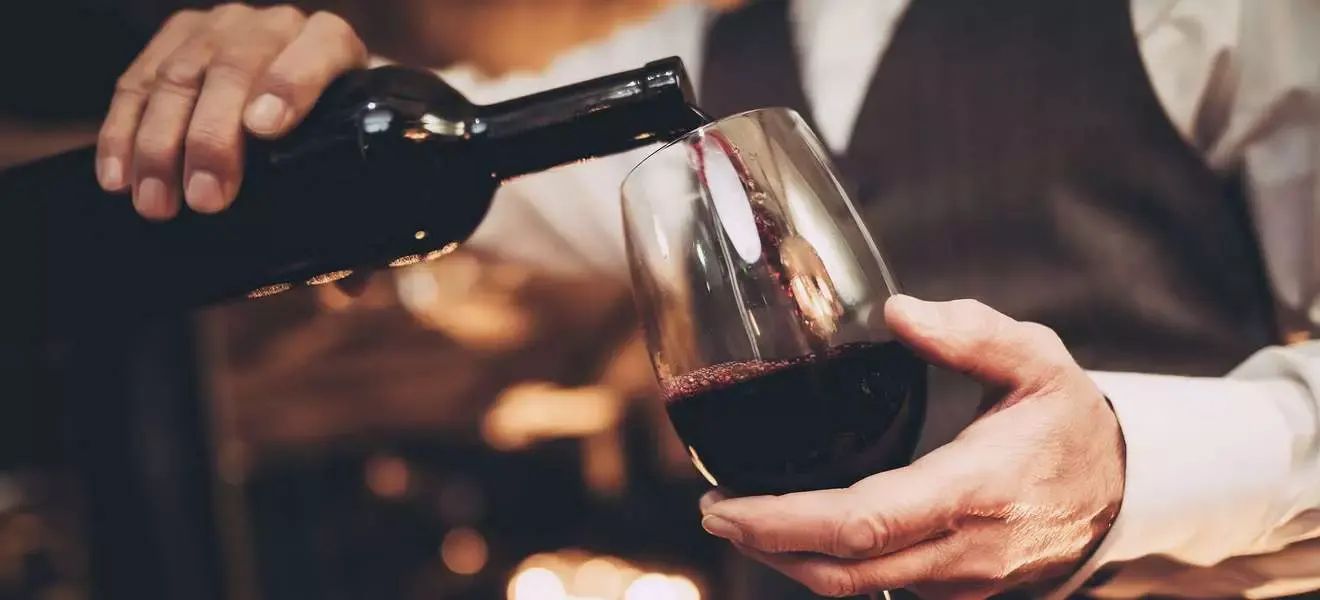 Wine tasting on the cruise